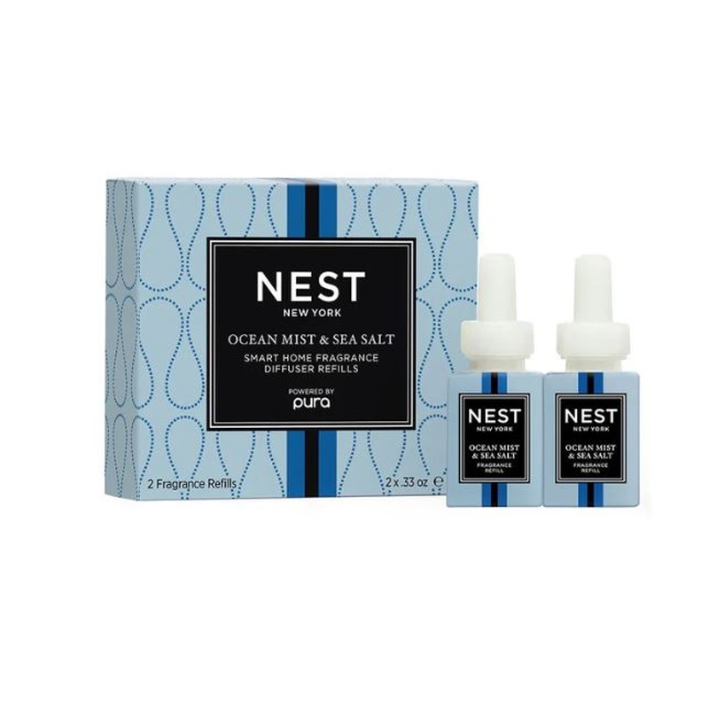 Ocean Mist & Sea Salt Refill Duo for NEST x Pura Smart Home Fragrance Diffuser - Smart Vials