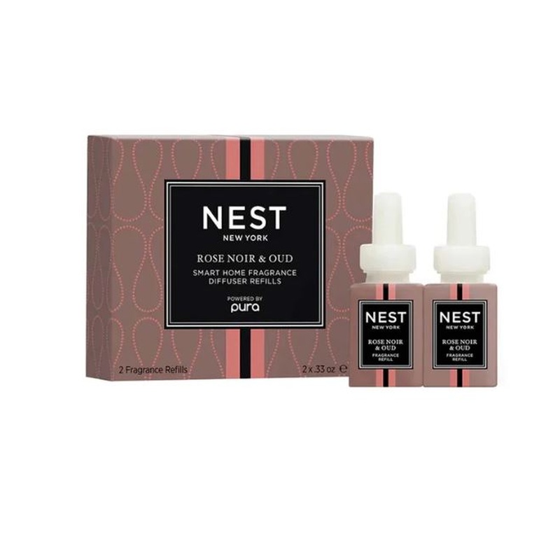 Rose Noir & Oud Refill Duo for NEST x Pura Smart Home Fragrance Diffuser - Smart Vials