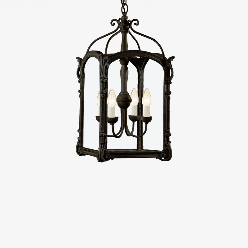 Decorative Crafts Adelina Black Lantern - VNN8-BA25