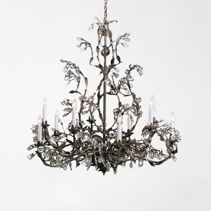 Decorative Crafts Calendra Iron Chandelier
