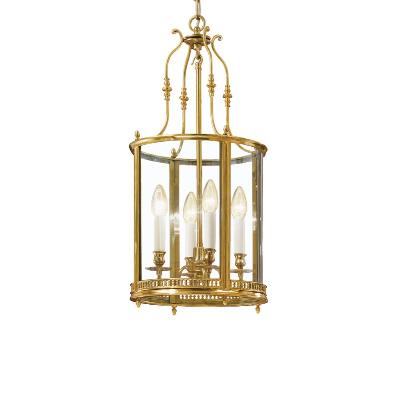 Decorative Crafts Diega Brass Lantern
