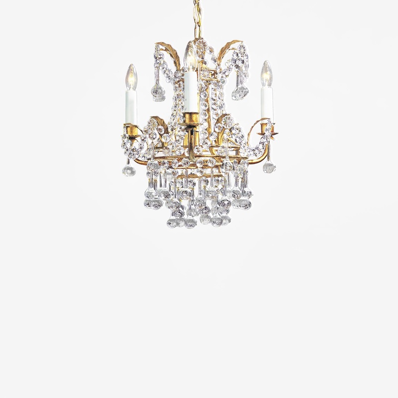 Decorative Crafts Kalahari Gold Chandelier