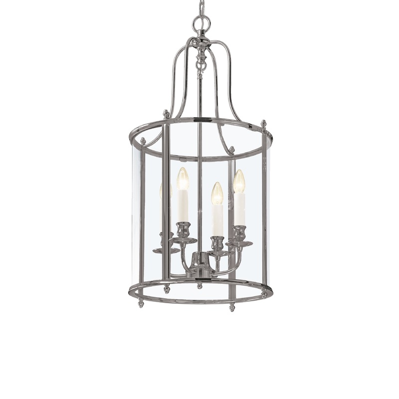 Decorative Crafts Napa Nickel Lantern