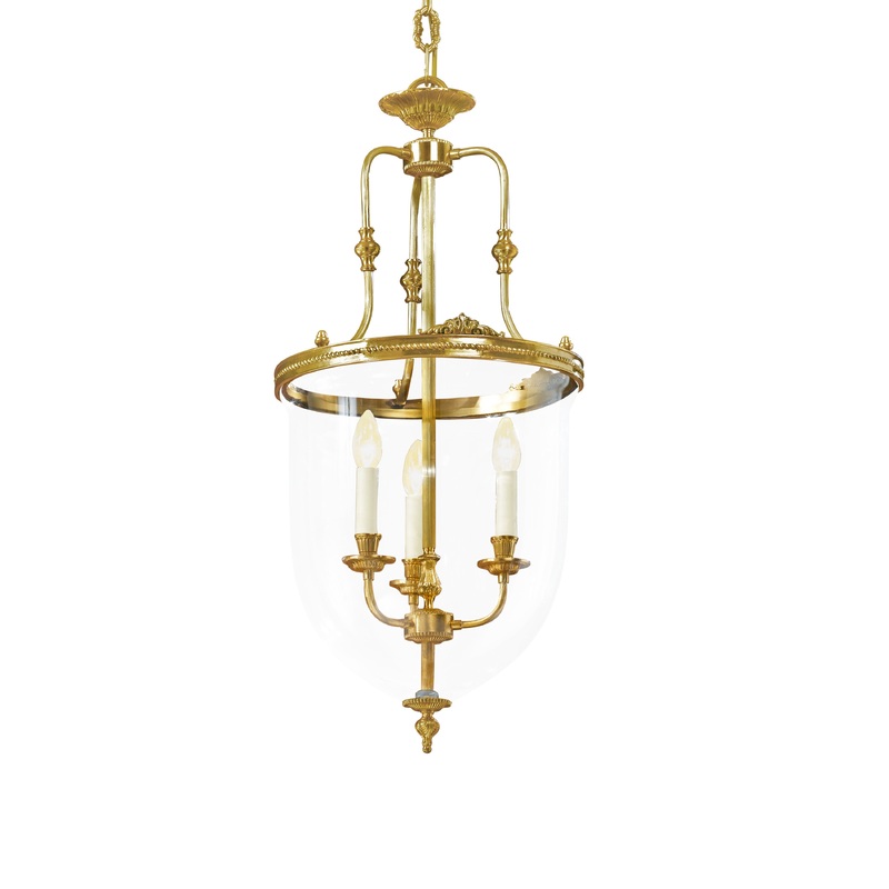 Decorative Crafts Sonora Brass Lantern