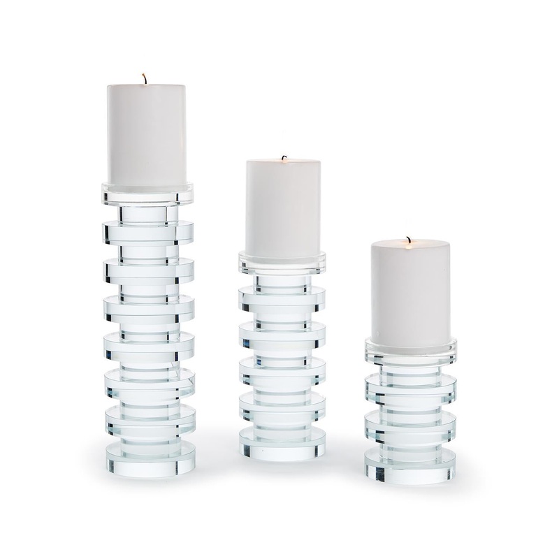 Two's Company S3 Crystal Candle Holder
