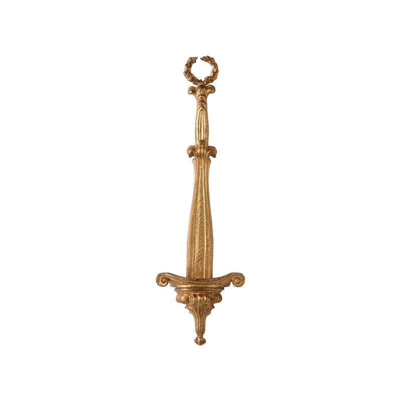 Chelsea House Plate Holder - Antique Gold - 381013