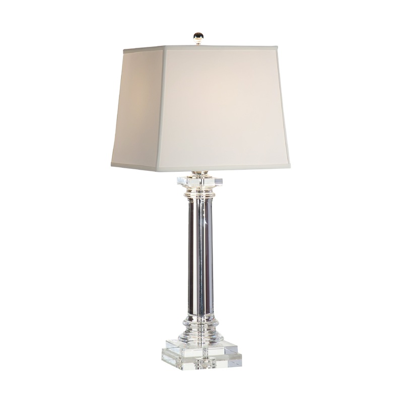 Wildwood Round Crystal Column Lamp - 22231