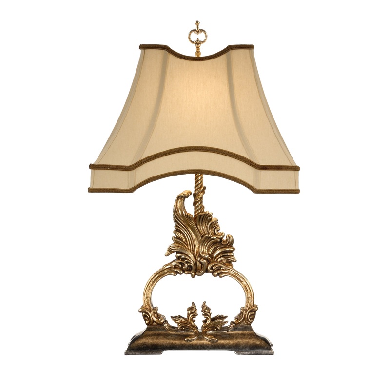 Wildwood Gilt Flourish Lamp - 46863