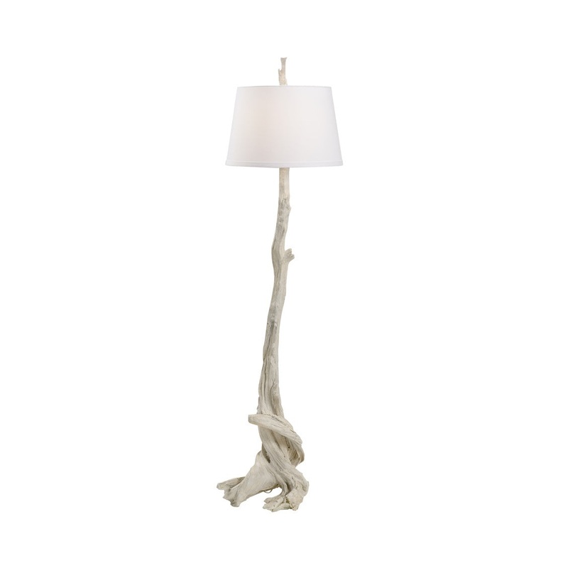 Wildwood Olmsted Floor Lamp - Whitewash - 23378