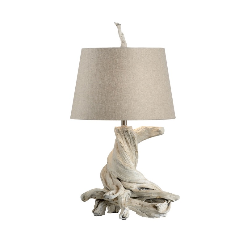 Wildwood Olmsted Lamp - Whitewash - 23328