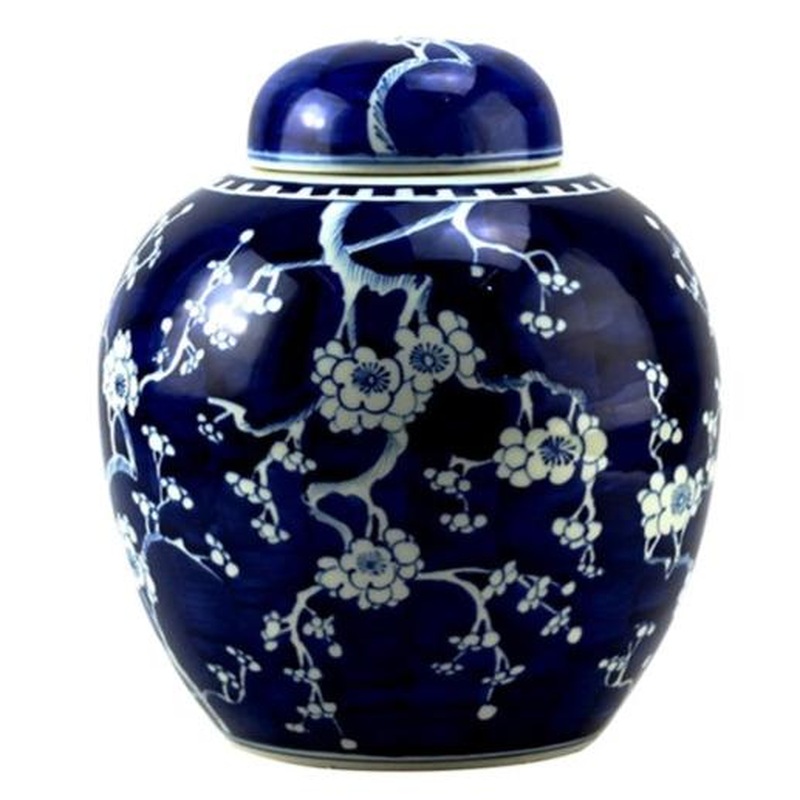 The Enchanted Home Round Navt Cherry Blossom Jar