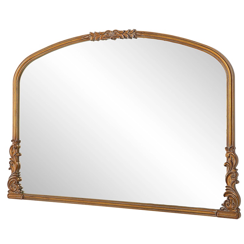 Antique Gold Decor Market Mirror