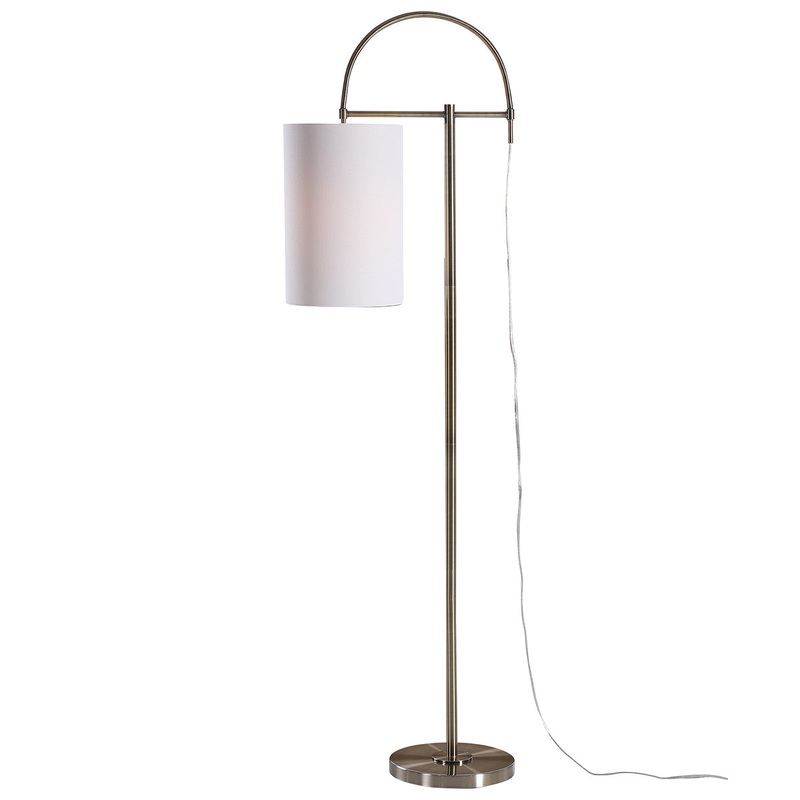 Decor Market Arc Floor Lamp - Antique Brushed Brass