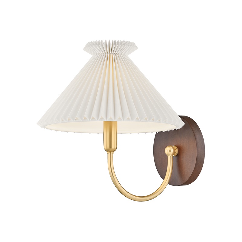 Mitzi Lighting Acacia Wall Sconce - Aged Brass - H1079101-AGB