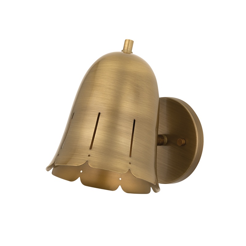 Mitzi Lighting Basil Wall Sconce - Patina Brass - H1054101-PBR