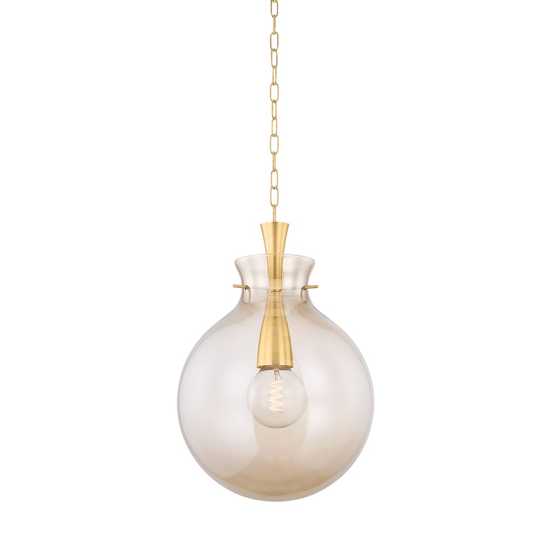 Mitzi Lighting Benita Pendant - Aged Brass - Large - H1052701L-AGB