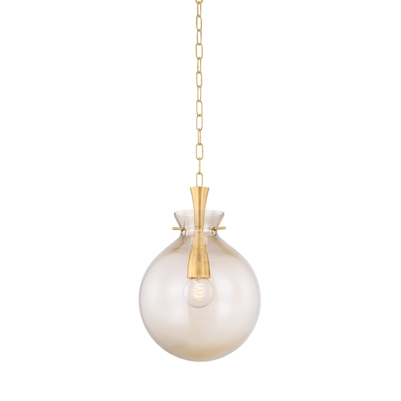 Mitzi Lighting Benita Pendant - Aged Brass - Small - H1052701S-AGB