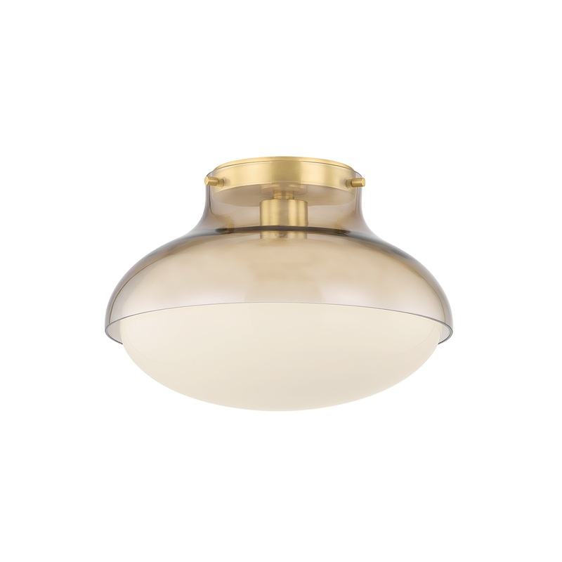 Mitzi Lighting Gianna Flush Mount - Aged Brass - H1061501-AGB