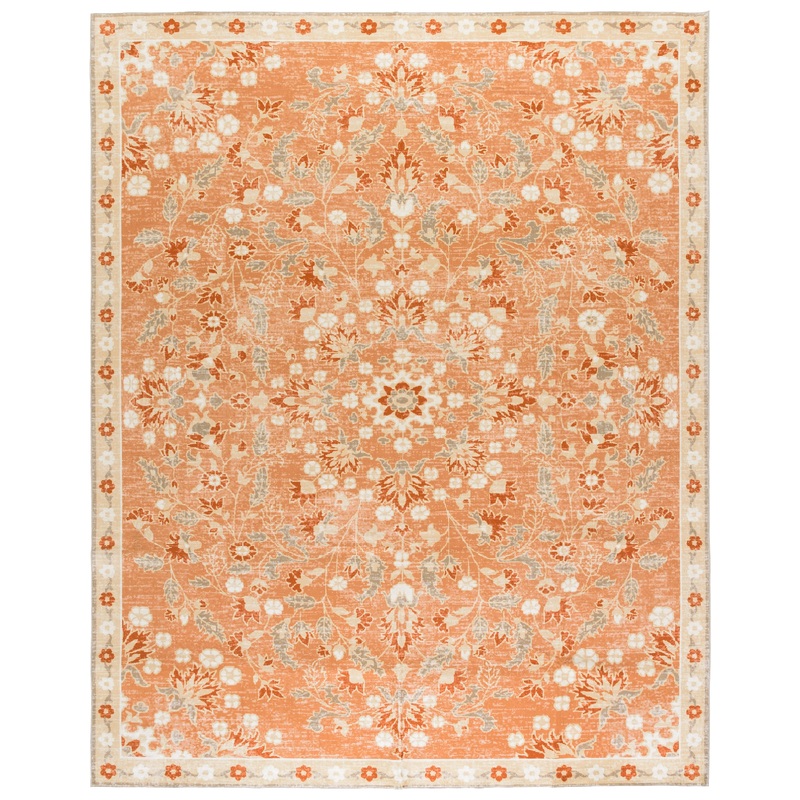 Martha Stewart Floral Machine Washable 184 Rug, MSRW184