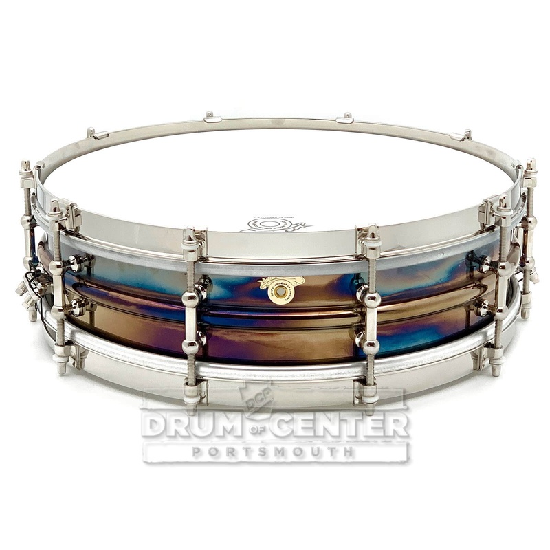 Joyful Noise Knight Hawk Ferromanganese Snare Drum 14x4 w/Single-Flanged Hoops