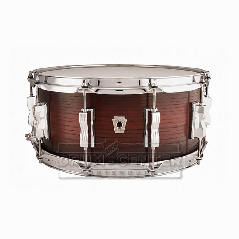Ludwig Classic Oak Snare Drum 14x6.5 Brown Burst