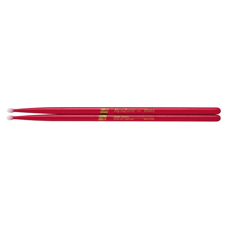 Tama RedZone Series Hickory Drum Sticks Long 5A Nylon Tip