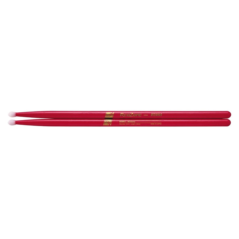 Tama RedZone Series Hickory Drum Sticks Long 5B Nylon Tip