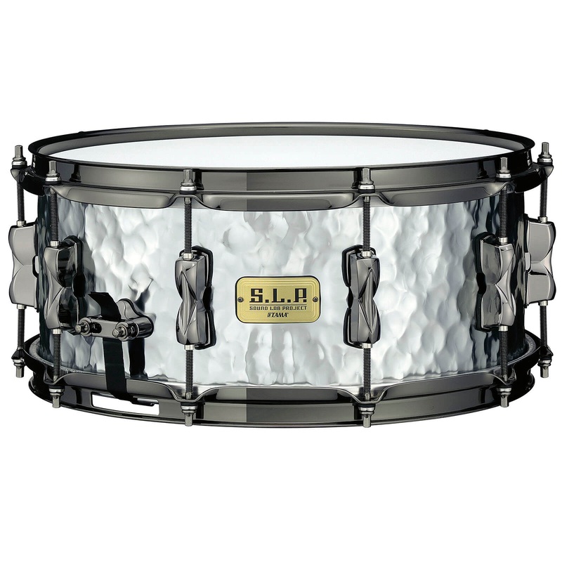 Tama SLP Expressive Hammered Steel Snare Drum 14x6
