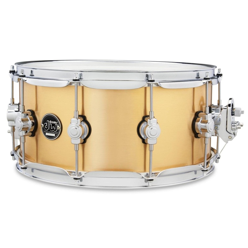 DW Performance Polished Brass Snare Drum 14x6.5