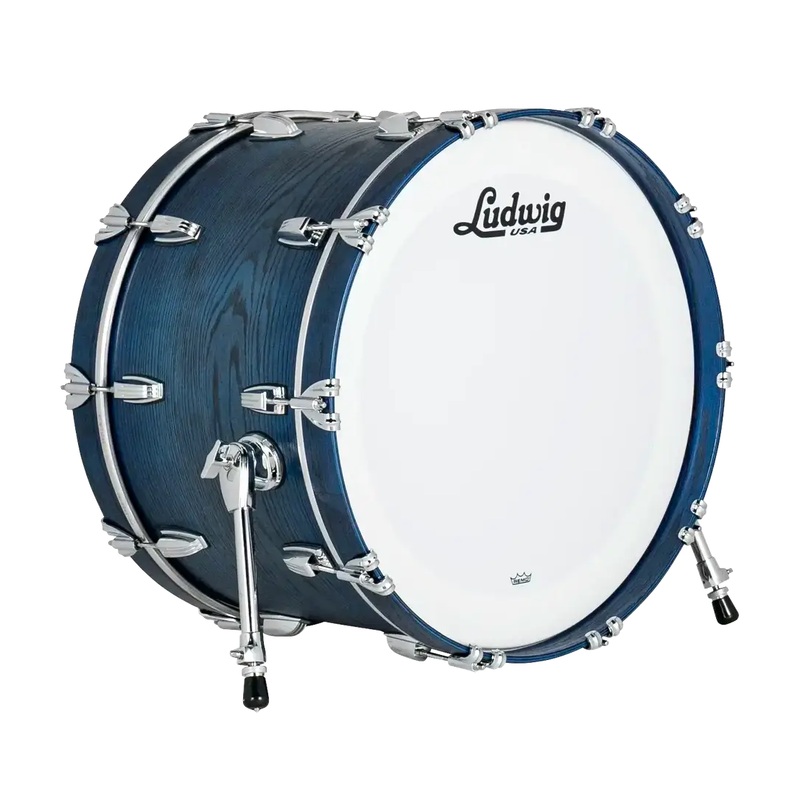 Ludwig Classic Oak Bass Drum 22x14 Blue Burst