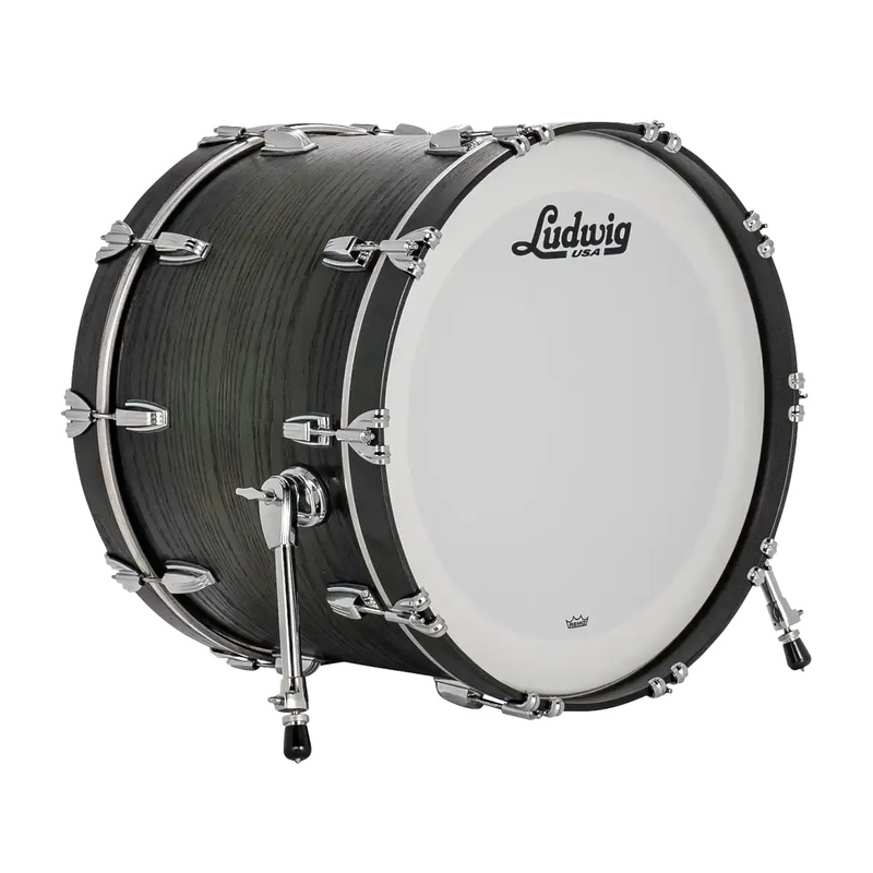 Ludwig Classic Oak Bass Drum 22x16 Green Burst