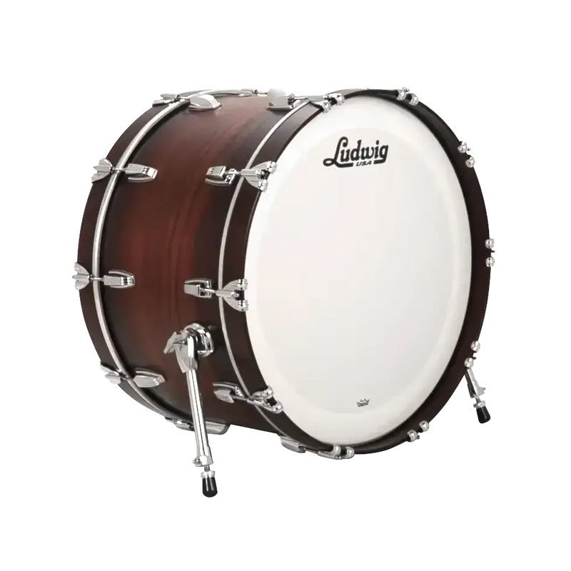 Ludwig Classic Oak Bass Drum 24x14 Brown Burst