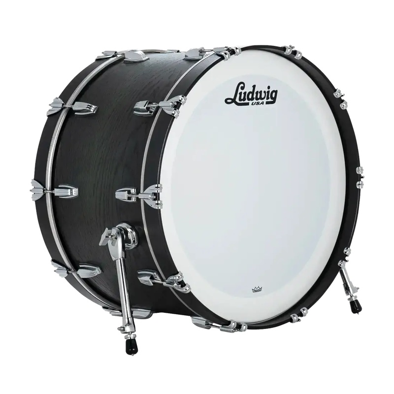 Ludwig Classic Oak Bass Drum 24x14 Green Burst