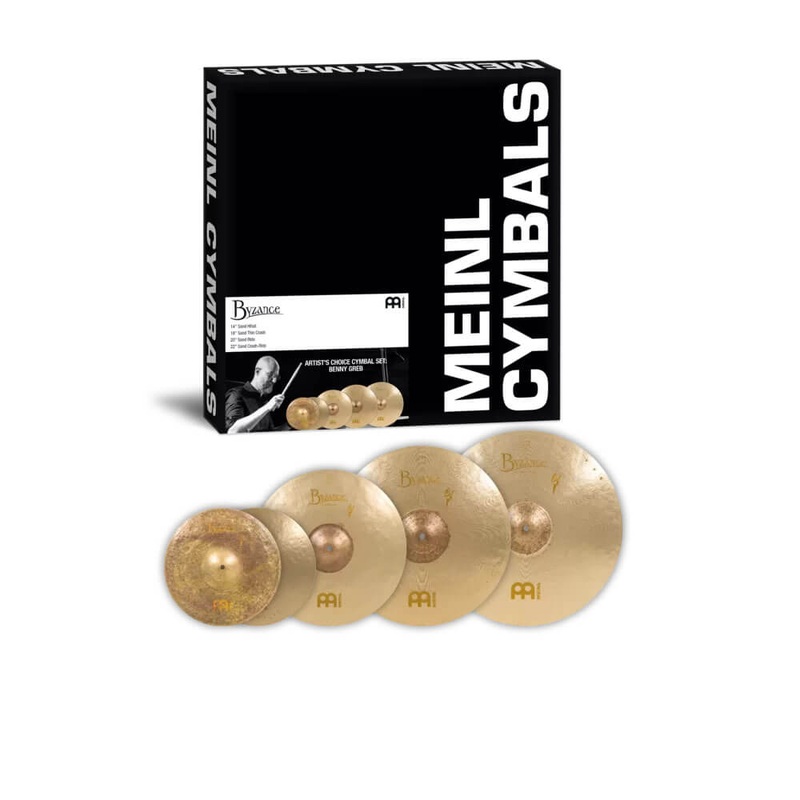Meinl Artist's Choice Cymbal Set: Benny Greb 14/18/20/22