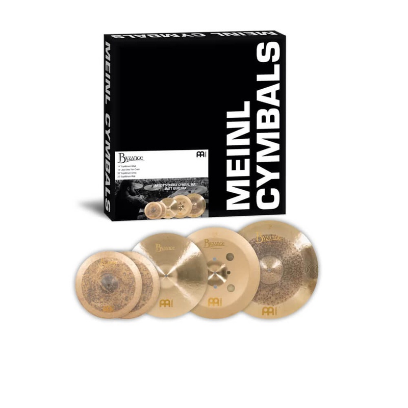 Meinl Artist's Choice Cymbal Set: Matt Garstka 14/18/20/22