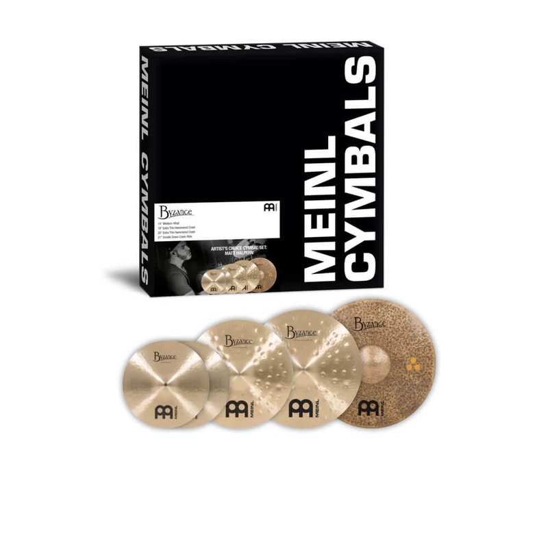 Meinl Artist's Choice Cymbal Set: Matt Halpern 14/18/20/21
