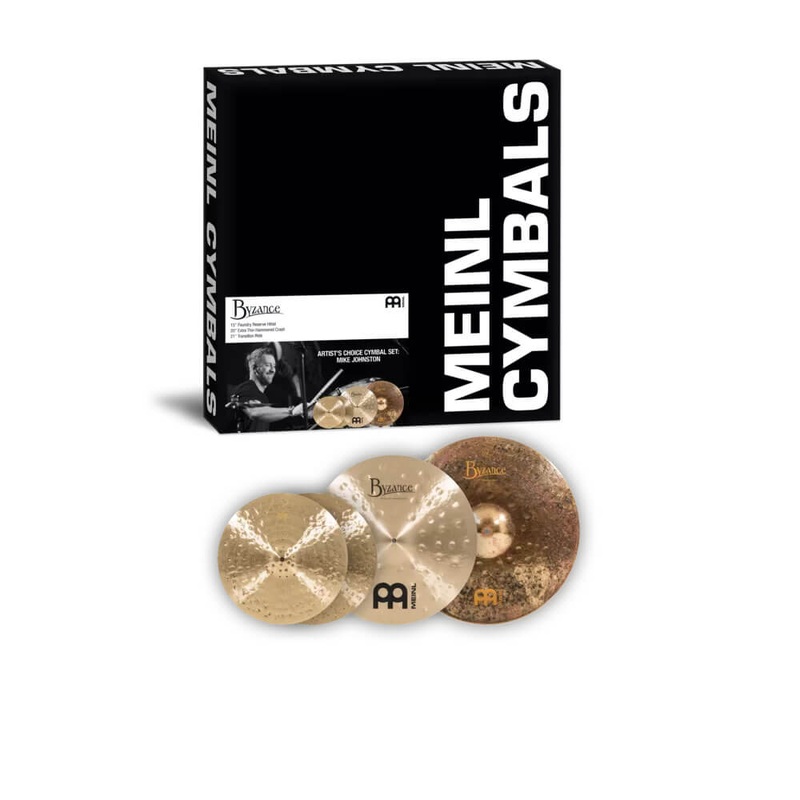 Meinl Artist's Choice Cymbal Set: Mike Johnston 15/20/21