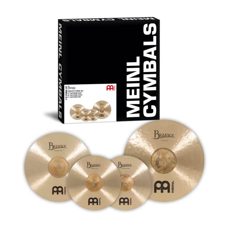 Meinl Byzance Traditional Complete Cymbal Set 15/18/21