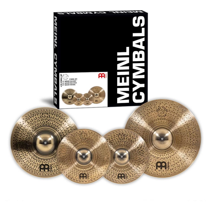 Meinl Pure Alloy Custom Complete Cymbal Set 14/18/20