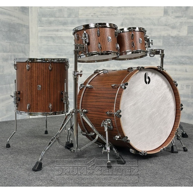 British Drum Company Legend 4pc Fusion Drum Set w/22"BD Sumatra