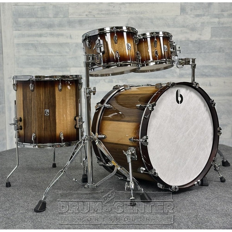 British Drum Company Legend Fusion 4pc Drum Set w/22"BD New Forest