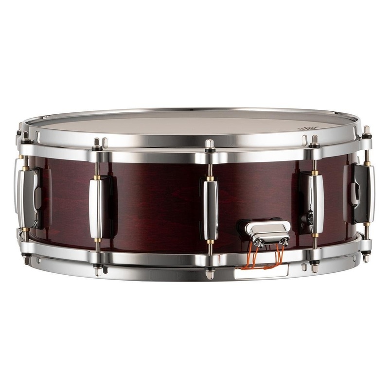 Pearl Masters Maple/Gum Snare Drum 14x5 Wine Red