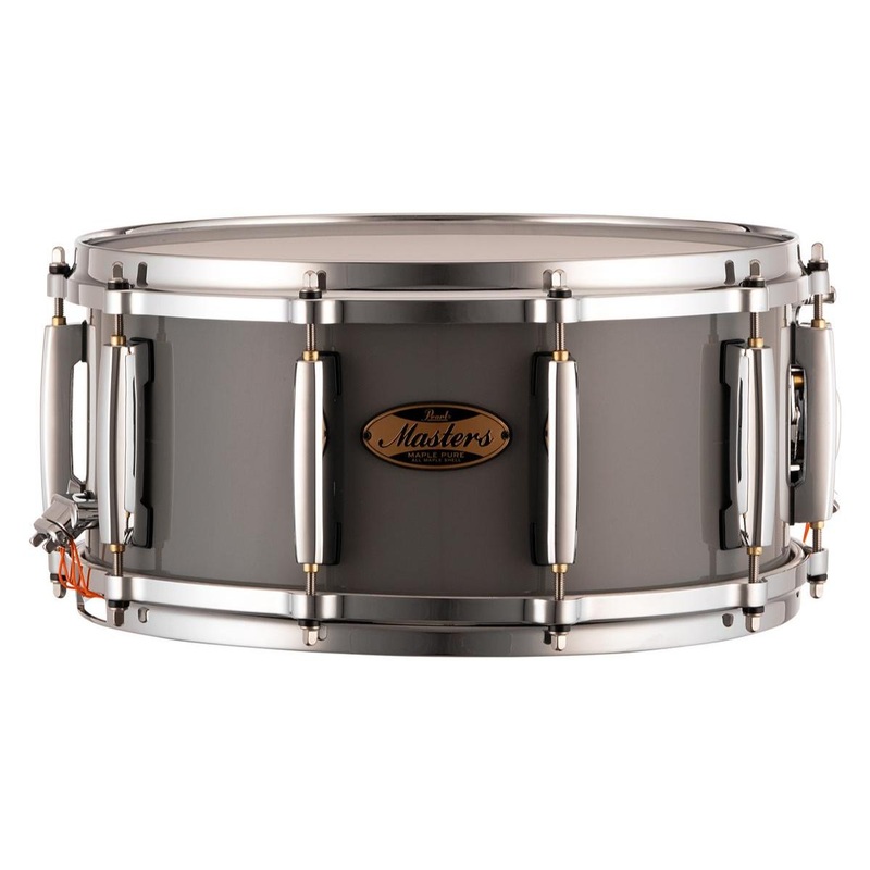 Pearl Masters Maple Pure Snare Drum 14x6.5 Putty Gray