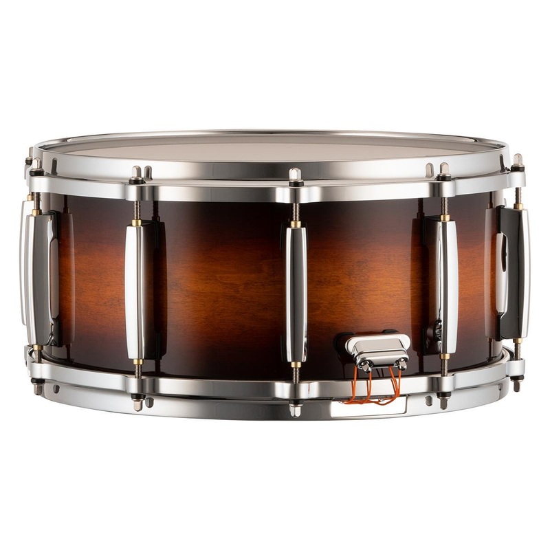 Pearl Masters Maple Pure Snare Drum 14x6.5 Vintage Tobacco Burst