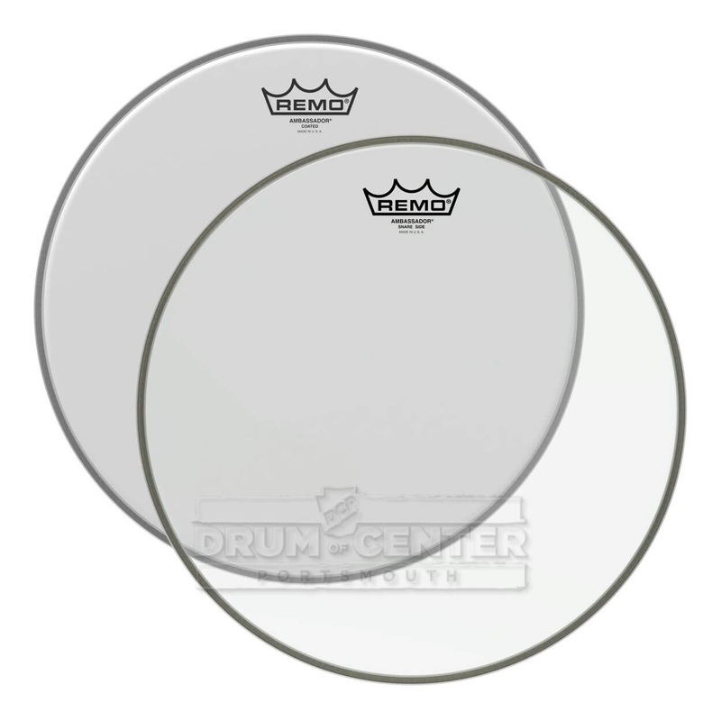 Remo Ambassador Coated/Hazy Drumhead Pack 14"