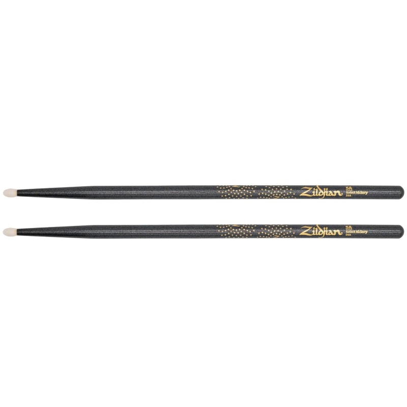 Zildjian Z Custom Limited Edition Drum Sticks 5A Black Chroma, Nylon Tip