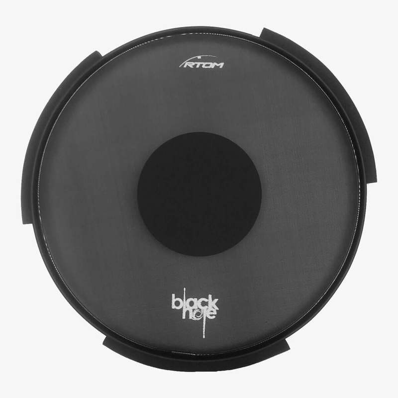 Black Hole Drum Silencing Pad 20" w/Slide-in Tuneable Mesh Head