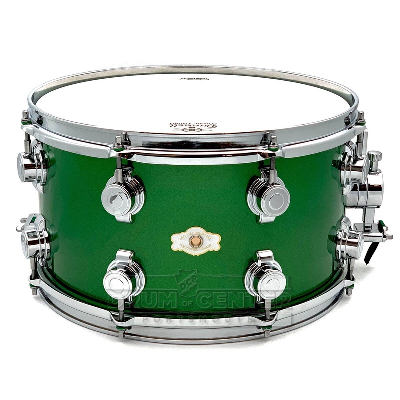George Way Aristocrat Studio Snare Drum 14x8 Elbaite Metallic Green B-Stock