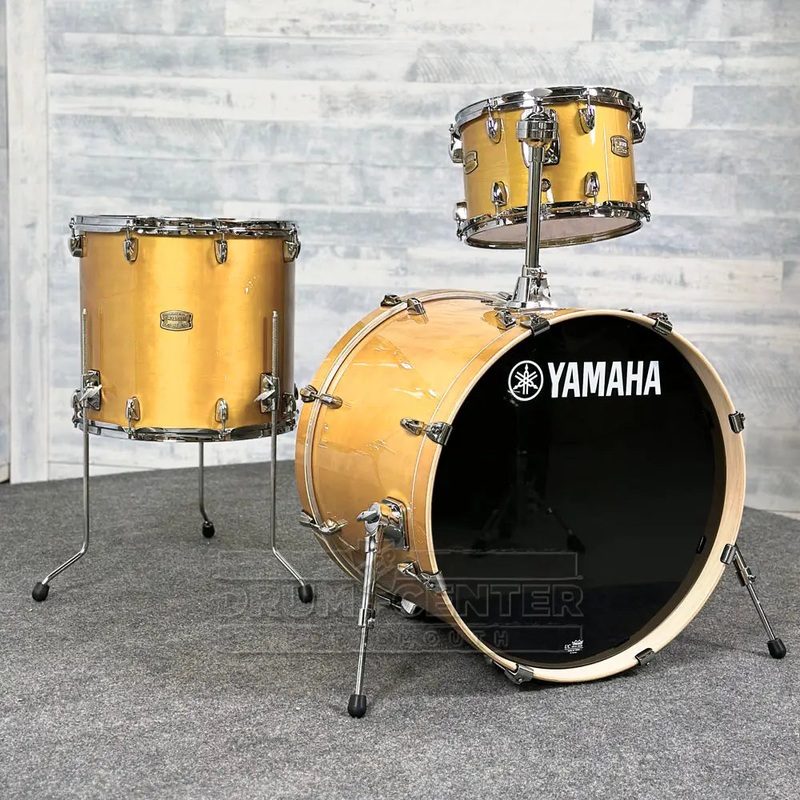Yamaha Stage Custom Birch 3pc Drum Set 22/12/16 Natural Wood