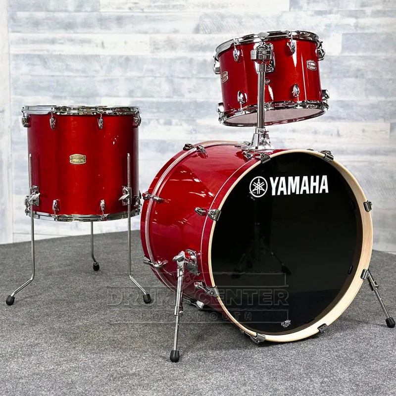 Yamaha Stage Custom Birch 3pc Drum Set 22/13/16 Cranberry Red